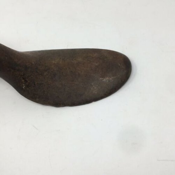 Antique Vintage Cast Iron Cobbler‎ Shoe Form Mold Shoemaker Tool Metal Foot - Picture 6 of 12